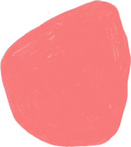 Abstract red shape